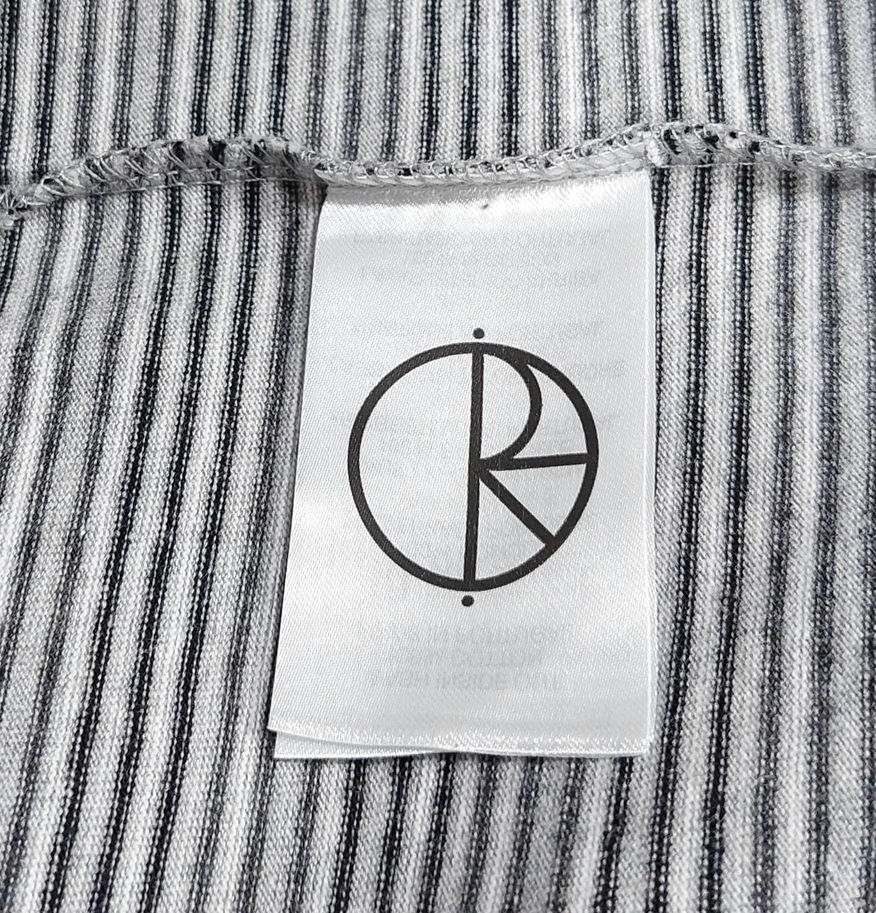 Polar Skate Co. striped pocket tshirt - grey / black M – photo 3